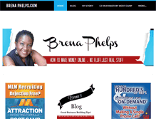 Tablet Screenshot of brenaphelps.com